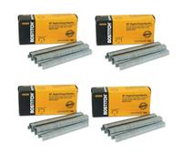 Agrafes Bostitch B8 PowerCrown Premium, longueur de jambe 1/4, 5 000/boîte, 4 boîtes