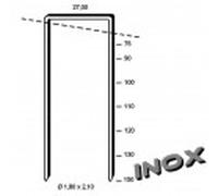 Agrafes BS - 110mm Inox pour isolants épais - BTE 1000