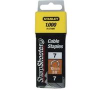 Agrafes cavaliers 12mm type 7 boîte de 1000 - STANLEY - 1-CT108T G
