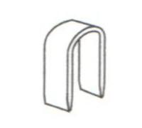 agrafes CT60 10mm 1000pcs pour agrafeuse
