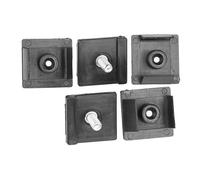 Agrafes de calandre aluminium pour Renault 4 (09/1974-12/1994) - 5 pièces