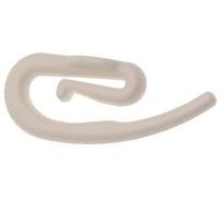 AGRAFES ESCARGOT plastique blanc x20