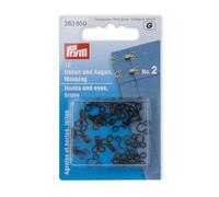 Agrafes Et Portes Pour Corset En Laiton Noir X 12