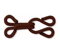 Agrafes et portes pour fourrures Prym Lot de 3 Brun 40 x 20 mm Brun