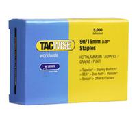 Agrafes étroites 90/20 mm galvanisées, 5.000 pièces