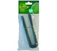 Agrafes fixation Vert 17x3.5cm - Lot de 10