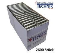 Agrafes G4450/38 38 mm galvanisées pour SENCO-M CP M17BAB KL-19 2,6M