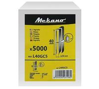 Agrafes galvanisées de type L (40)