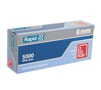 Agrafes Galvanisées Rapid 53/6B 6Mm (Boîte De 5000) RPD536B5000
