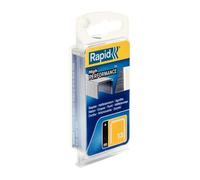 Agrafes galvanisées RAPID - Fil fin - N°13/06 mm - Blister de 1650 pièces