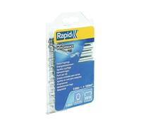 Rapid – Agrafes grillage VR16 – Acier galvanisé – Pose de clôture – Blister 1390