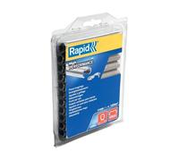 Rapid VR22 - Agrafes à Grillage en Acier Galvanisé, Compatible avec les Grillages 5-11 mm, Idéal pour Sécuriser Cages & Clôtures, 1100 Pièces, Emballage sous Blister (40108806)