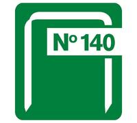 Agrafes Isolation / Assemblage N°140 - Ø6 mm - Lot de 5000 - RAPID