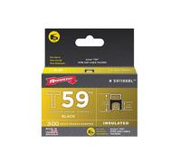 Agrafes Isolées Arrow T59 Noires 6 X 8Mm (Boîte 300) ARR591188BL