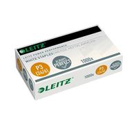 Leitz Power Performance Agrafes P3 (24/6), Blanc, Galvanisé, Boîte de 1000 Agrafes, 55540000