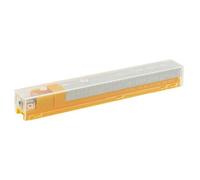 Agrafes Leitz à cartouche coloris jaune - capacité 40 feuilles - lot de 5 recharges de 210