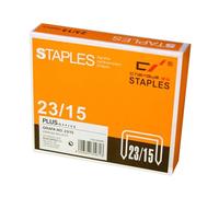 Agrafes marque Plus Office modèle GRAPAS PLUS N-23/15 BOÎTE 1000U