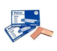 Château La Fleur-Pétrus – Agrafes Petrus 22/6 G dorées – 6 mm – 1000 agrafes