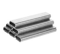 Agrafes Pneumatiques à Couronne Étroite U 1008f 1000 Pièces | Fixation Résistante pour Bois, Clôtures et Tapisserie, Format Argenté, Boîte Pratique pour Artisans et Tapissiers