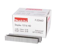 Agrafes pour agrafeuse à batterie - 10 x 16 mm - boîte de 5040 MAKITA