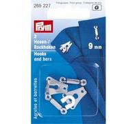 Agrafes Pour Pantalons Et Jupes 9mm - Prym Gris Gris