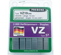Agrafes Prebena VZ10CNK-B dans blister galvanisé