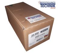 Agrafes Prebena Z 22CNKHA 22 mm galvanisées et résinées pour Prebena 4C-Z50 Tjep PQZ KL-57 20,6 M