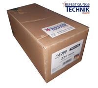 Agrafes Prebena Z 30CNKHA 30 mm galvanisées et résinées pour Prebena 4C-Z50 Tjep PQZ KL-57 14,3 m