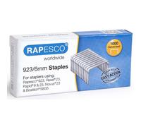 Agrafes RAPESCO 923/6 zinguées 1.000 pièces