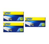 Agrafes - RAPID - 26/6 - Lot de 3 Boites - 5000 pièces - Galvanisé