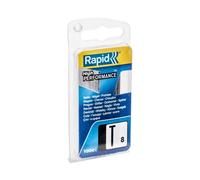 Clous galvanisés RAPID N°8/20 mm - Fil fin - Idéal pour la finition - Gris