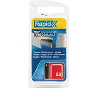 Agrafes Rapid 53/10 mm en acier (sans plomb)