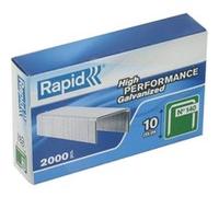 Agrafes RAPID N°140/10 en fil plat - Boîte de 2000 pcs - Fixation isolants minces et bâches Multicolore G