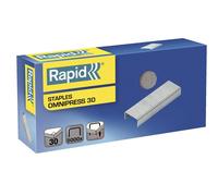 Agrafes Rapid Omnipress 30 zinguées 5.000 pièces