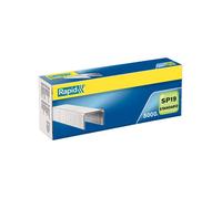 Rapid Agrafes SP19/6 – acier galvanisé, capacité 20 feuilles – boîte de 5000