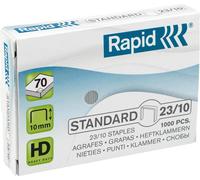 Agrafes Rapid Standard 23/10 galvanisées 1.000 pièces