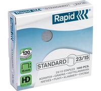 Agrafes Rapid Standard 23/15 galvanisées 1.000 pièces