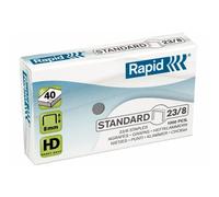 Agrafes Rapid Standard 23/8 galvanisées 1.000 pièces