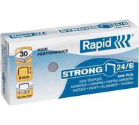 Agrafes Rapid Strong 24/6 galvanisées 1.000 pièces