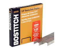 Agrafes robustes haut de gamme Stanley Bostitch 104554, longueur de tige de 0,25 po, 1 000/bo te (SB351/4-1M)