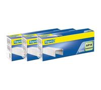 Agrafes Standard SP19/6 mm Galva - Rapid - Lot de 3 Boîtes - Type A - Manuelle - Papier