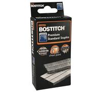 Agrafes standard Stanley Bostitch Premium 1/4 6 mm, pointe biseaut e en acier haute teneur en carbone, 5 000 par bo te, SBS191/4CPR