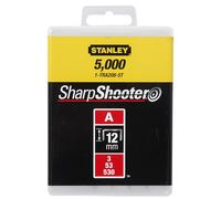 Agrafes 6 mm type A - boite de 1000 pièces - 1-TRA204T - STANLEY