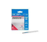 Agrafe T50 6mm 1/4'' boîte de 1250 agrafes - ARROW - 504