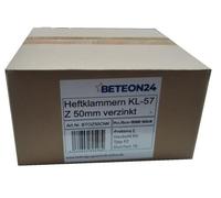 Agrafes Z 50CNKHA 50 mm galvanisées pour Prebena Z Haubold KG 725 KL-57 (1 boîte = 9,5 mille)