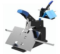 Agrafeuse à Brochures Plieuse Machine A3 A4 Agrafeuse De Bureau Robuste Plate Et à Cheval Capacité De 60 Feuilles Relieuse De Bureau Manuelle Commutable Pour Bureau Maison Imprimeries