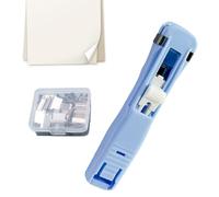 Agrafeuse à clip pour classeurs - Dispositif de fixation d'une capacité de 45 feuilles, agrafeuses réutilisables portables de table | Agrafeuse de table compacte pour étudiants et enseignants