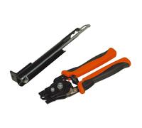 Agrafeuse à grillage à chargeur automatique + 100 agrafes plastifiées 20 mm - RONDY