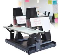 Agrafeuse à pédale électrique à 9 vitesses pour livrets/rapports, couverture de sécurité, profondeur de bricolage, compatible avec agrafes 23/6, 23/8, 24/6, 24/8