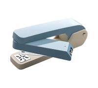 Agrafeuse - Agrafeuse de livret | Agrafeuse de bureau | Outil d'étalage rotatif à 360 degrés | Classeur multifonction de 50 pages | Classeur rotatif léger | Reliure de livres | Relieuse de bureau ou